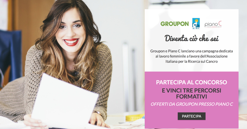 Groupon Italia: 22 milioni di coupon e una campagna a favore delle donne ricercatrici